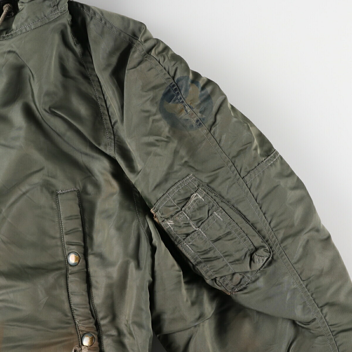 古着 50～60年代 米軍実品 N-3B ミリタリー フライトジャケット USA製