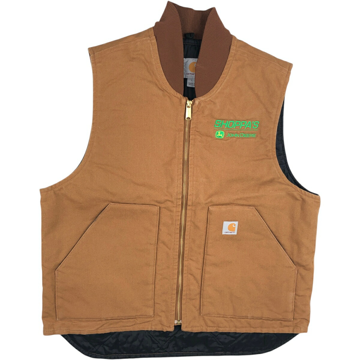 古着 カーハート Carhartt クラシックベスト ダックベスト メンズL相当