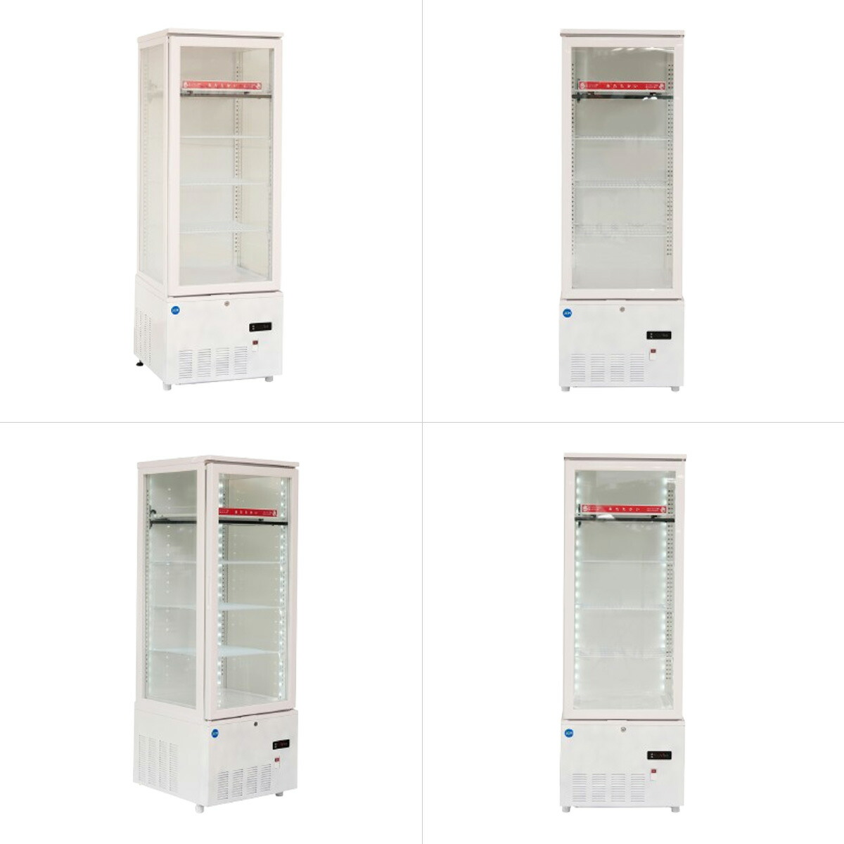 楽天市場】JCM 冷蔵ショーケース 3面ガラスホット＆コールド ショー