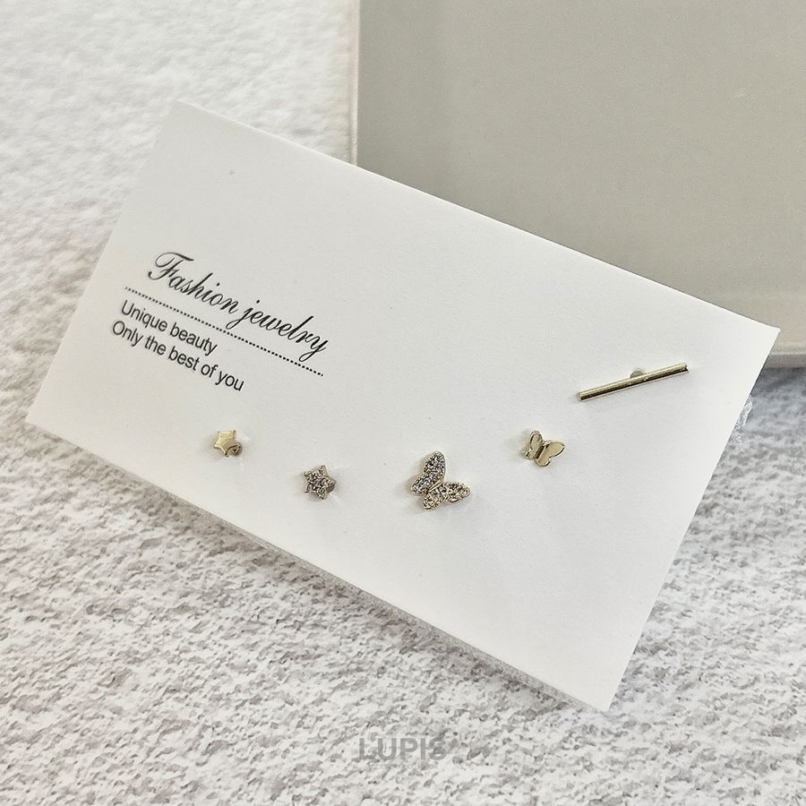 シンプルフェミニンピアスセット - ピアスを激安で通販販売 | プチプラ