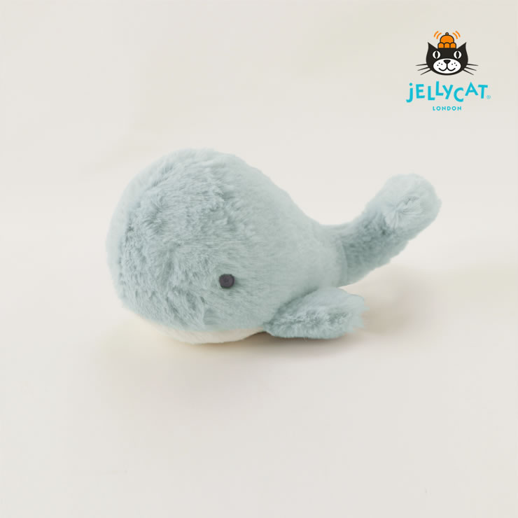楽天市場】JELLYCAT（ジェリーキャット）Wavelly Whale Grey（ウェイブ