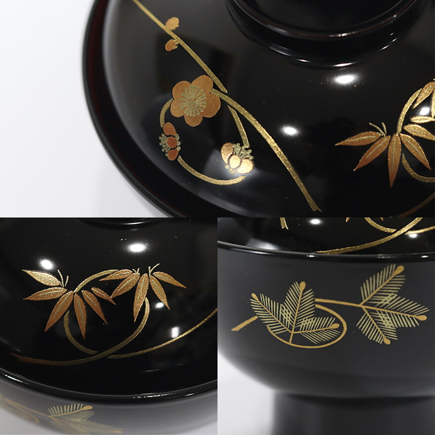 楽天市場】【2点で5％OFFクーポン 3/4 20時〜】 雑煮椀 フタ付き 日本