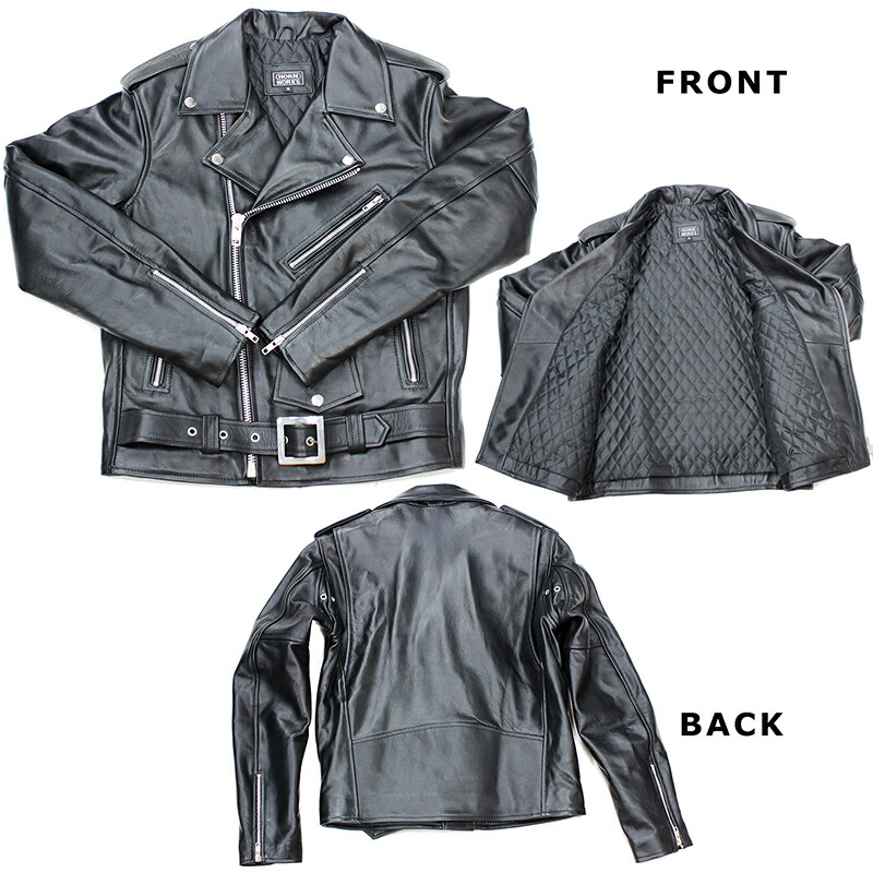 楽天市場】【キルティング加工で暖かい】 ダブルライダースジャケット