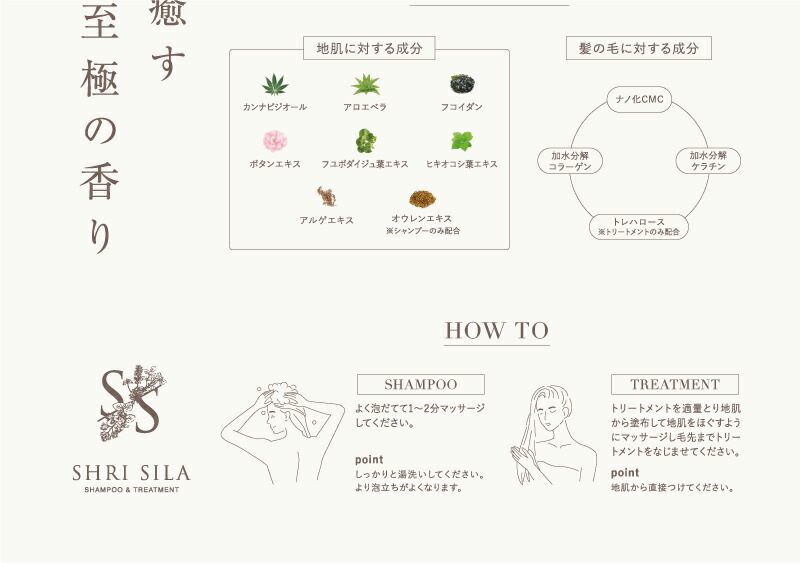 楽天市場】CBDトリートメント SHRISILA シュリシーラ トリートメント