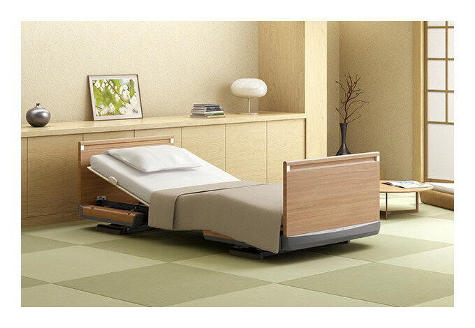 楽天市場】介護ベッド 楽匠Z・3モーション(3モーター機能)・木製ボード