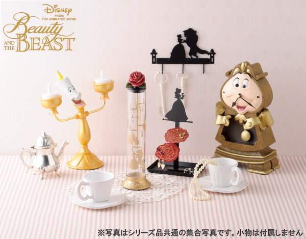 楽天市場】置き時計 美女と野獣 コグスワースの置時計 ディズニー