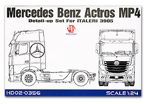 ホビーデザイン HOBBY DESIGN 1/24 メルセデスベンツ アクトロス