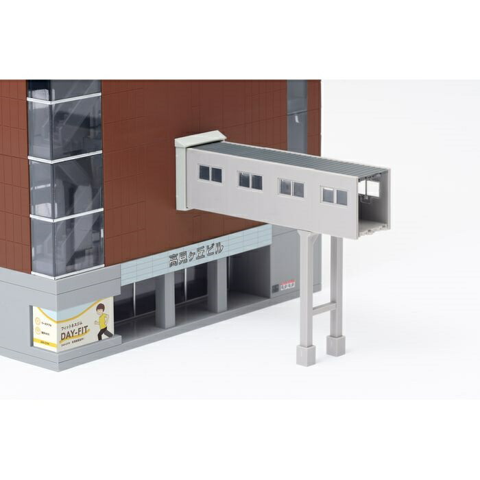 楽天市場】Nゲージ 鉄道模型 大型ビル ブラウン 建物 レイアウト