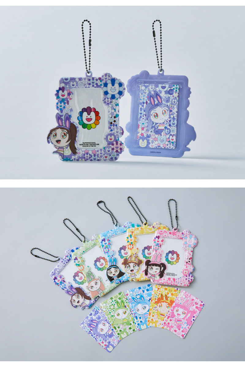 楽天市場】NewJeans [ NewJeans X MURAKAMI PHOTOCARD HOLDER KEYRING