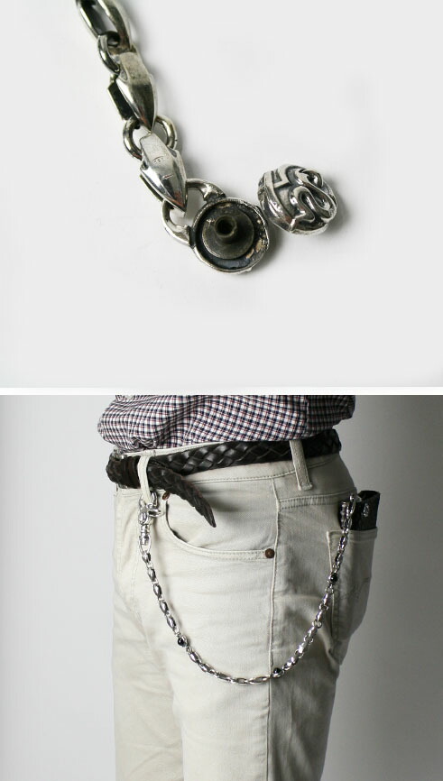 クラウディオ カレスターニ / CLAUDIO CALESTANI / ウォレットチェーン