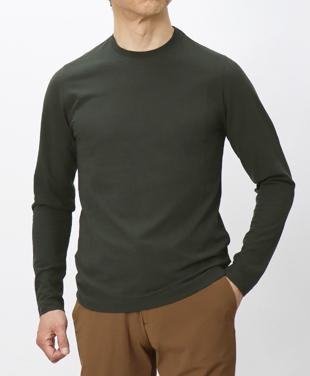 ザノーネ / ZANONE / アイスコットン / ICE COTTON / クルーネック