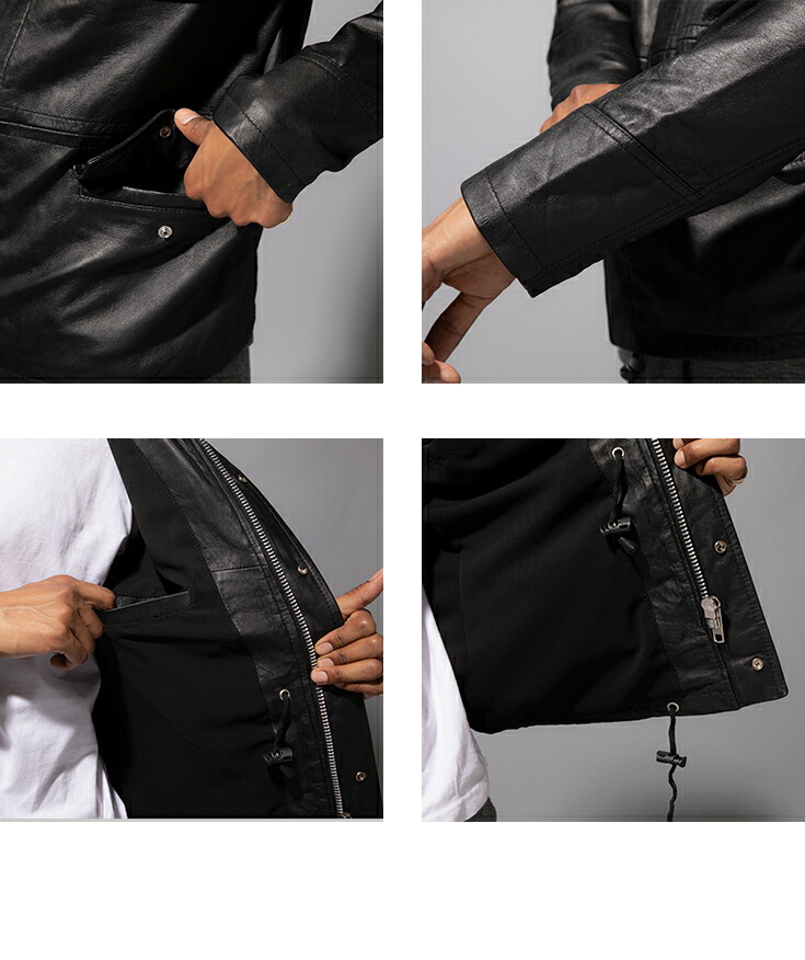 楽天市場】Horn Works 本革 M65フィールドジャケット メンズ ホーン