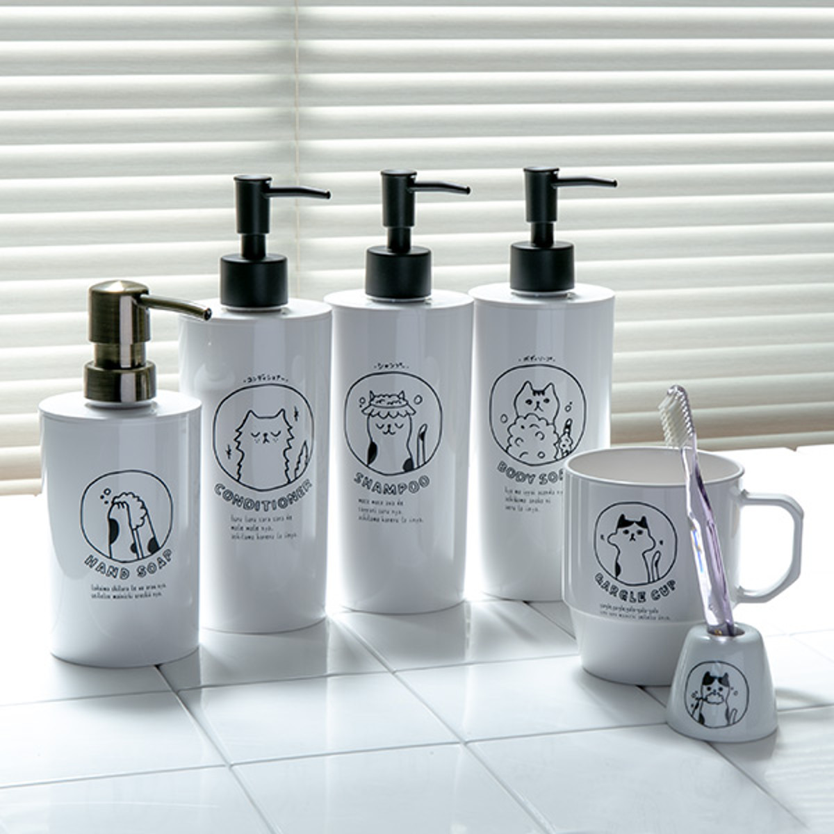 楽天市場】コップ neco 洗面コップ （ 歯磨きコップ プラスチック