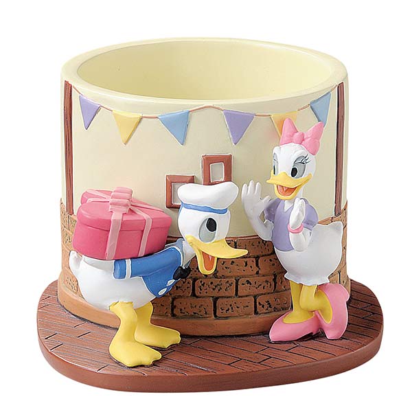 楽天市場】プランター 3号 パーティー ドナルドダック&デイジーダック