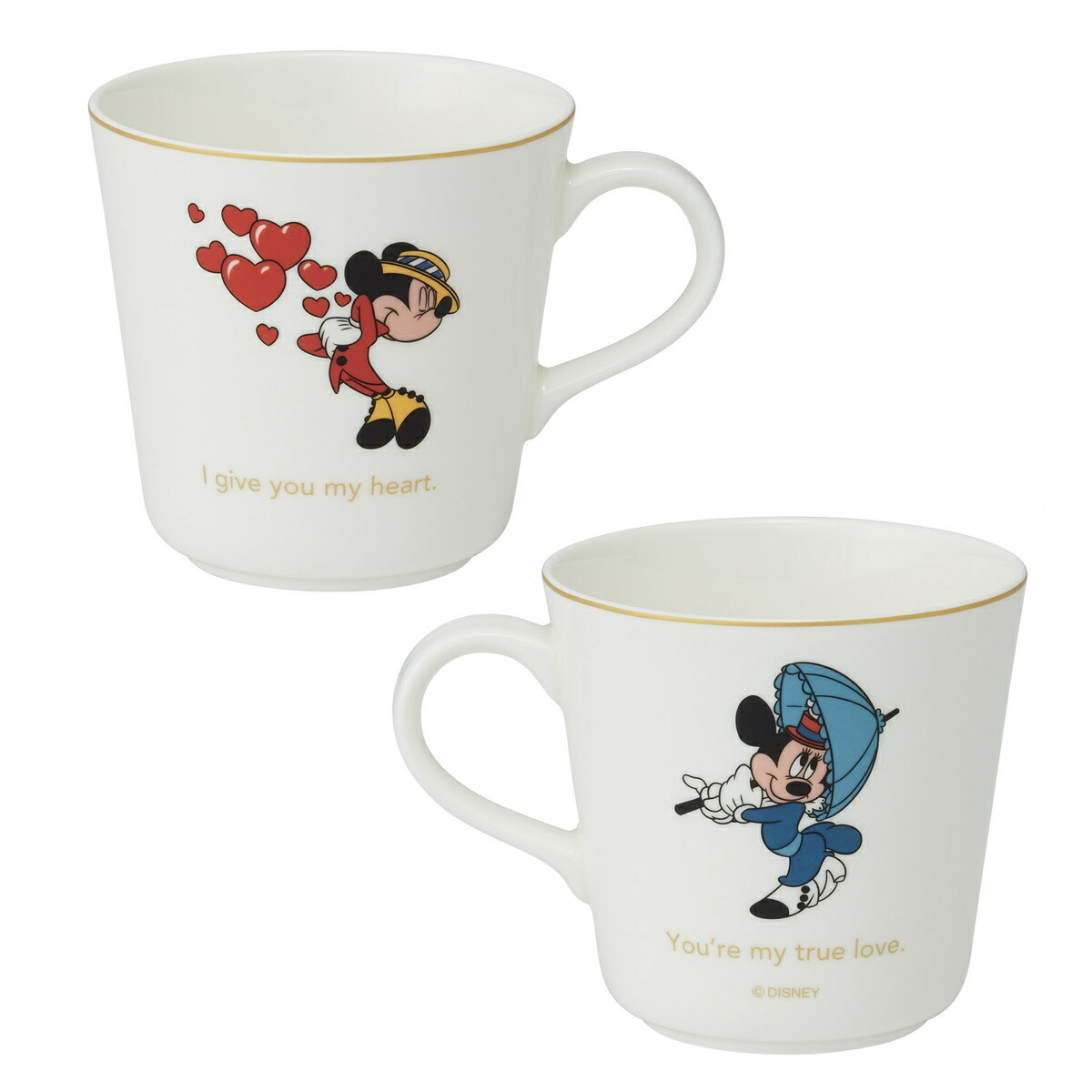 楽天市場】マグカップ 290ml マグ 大 ミッキー＆ミニー （ 日本製 電子