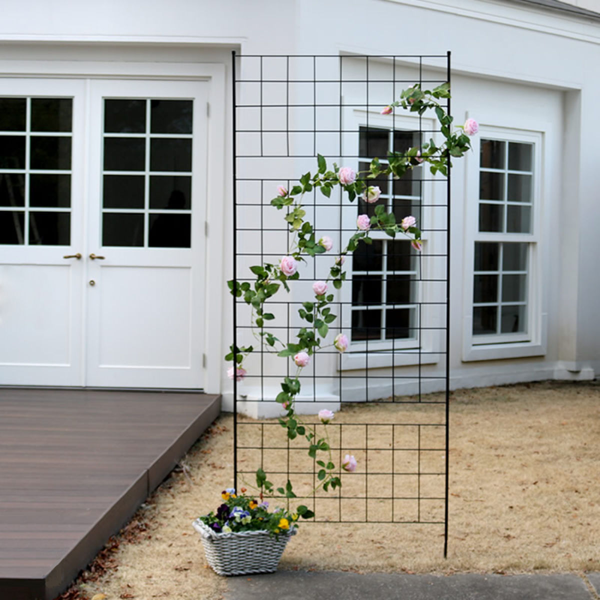 楽天市場】フェンス アイアンフェンス 高さ226cm グラフシリーズ