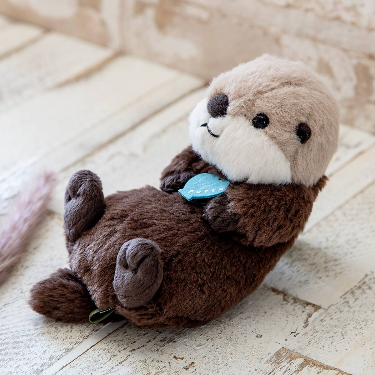 楽天市場】ぬいぐるみ potte ラッコ （ ヌイグルミ らっこ 動物 雑貨