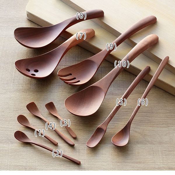 楽天市場】サーバースプーン WOODN 23cm 取り分けスプーン スプーン