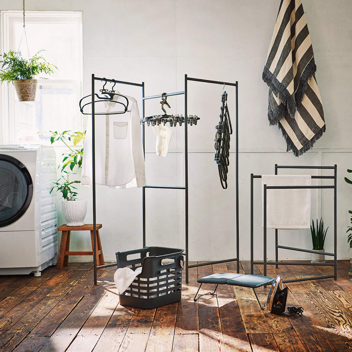 楽天市場】ランドリーバスケット アルベットランドリー ヴィンテージ