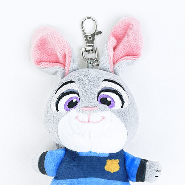 ディズニー ズートピア ジュディ・ホップス ぬいぐるみリールキー