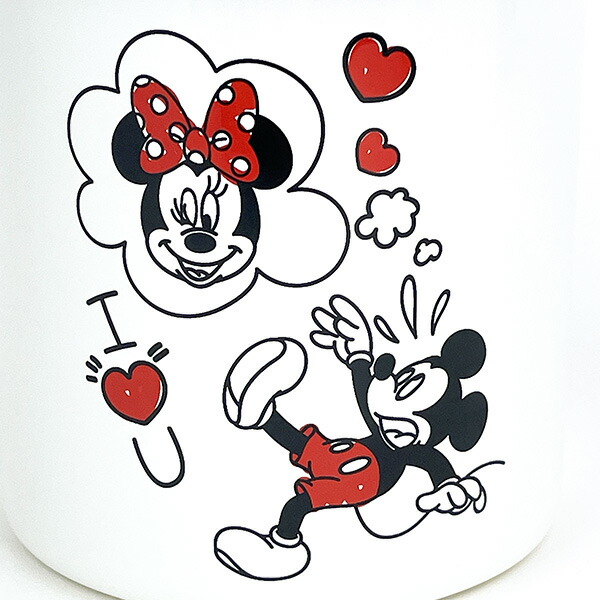 ディズニー ミッキー＆ミニー ホーローキャニスター 保存容器 キッチン