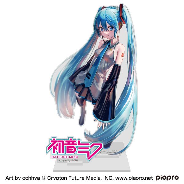 初音ミク アクリルスタンド（大） oohhya Ver. インテリア 日本製