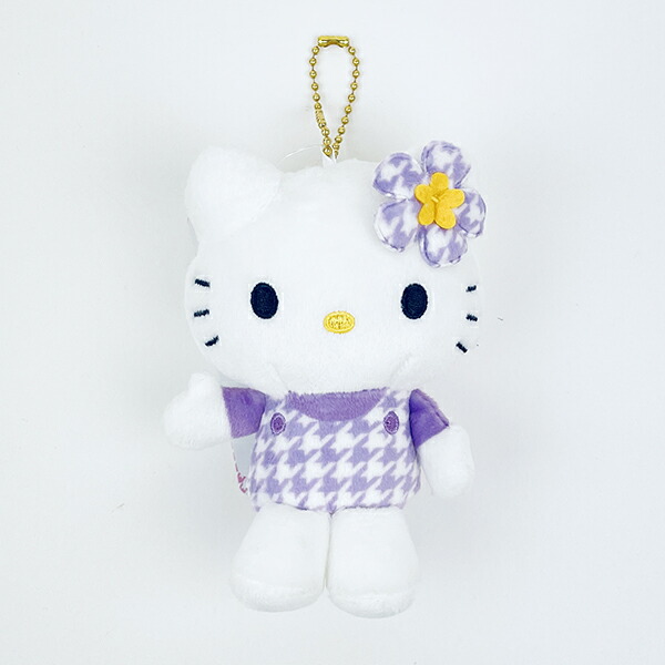 サンリオ ハローキティ マスコットコレクション カオハナ パープル