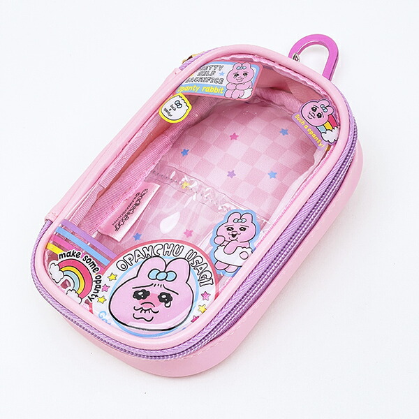 おぱんちゅうさぎ キャリーポーチ (ピンク)