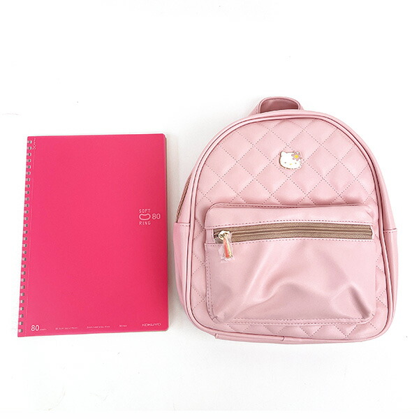 激レア!!レトロ ハローキティ キルティングバッグ ピンク リュック 顔