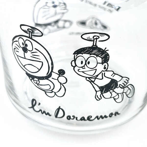 ドラえもん ガラスキャニスター 小物入れ 日本製