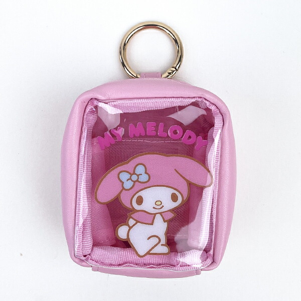 サンリオ マイメロディ カラビナ付きミニポーチ ピンク 小物入れ