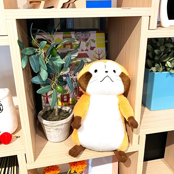 ラスカル ぬいぐるみ M 立ち (あらいぐまラスカル)