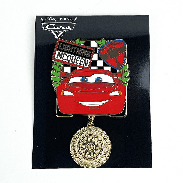 ディズニー マックィーン コレクション ピンバッジ カーズ Disney