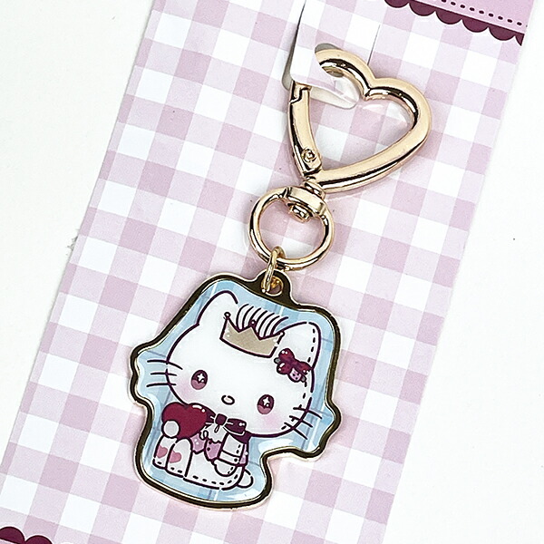 サンリオ ハローキティ―×DOLLY MIX ディアダニエル メタルキーホルダー