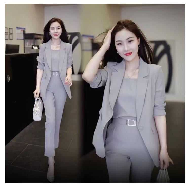 楽天市場】 セットアップ フォーマルスーツ 3点セット 事務服 タンク