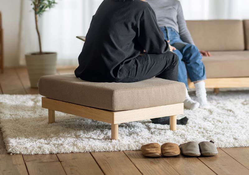 楽天市場】SIEVE モーニングデイベッドソファ オットマン morning