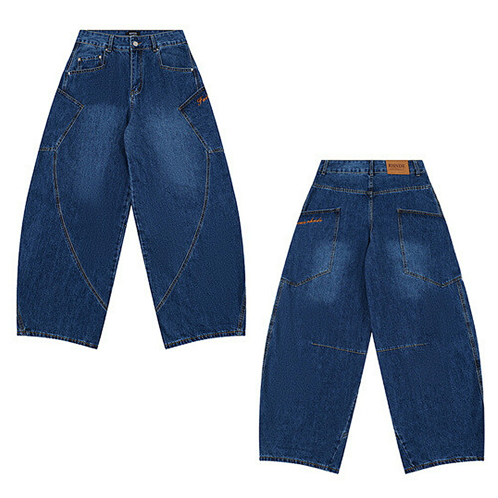 Cross charm official store | バギー デニム スーパー ワイド パンツ