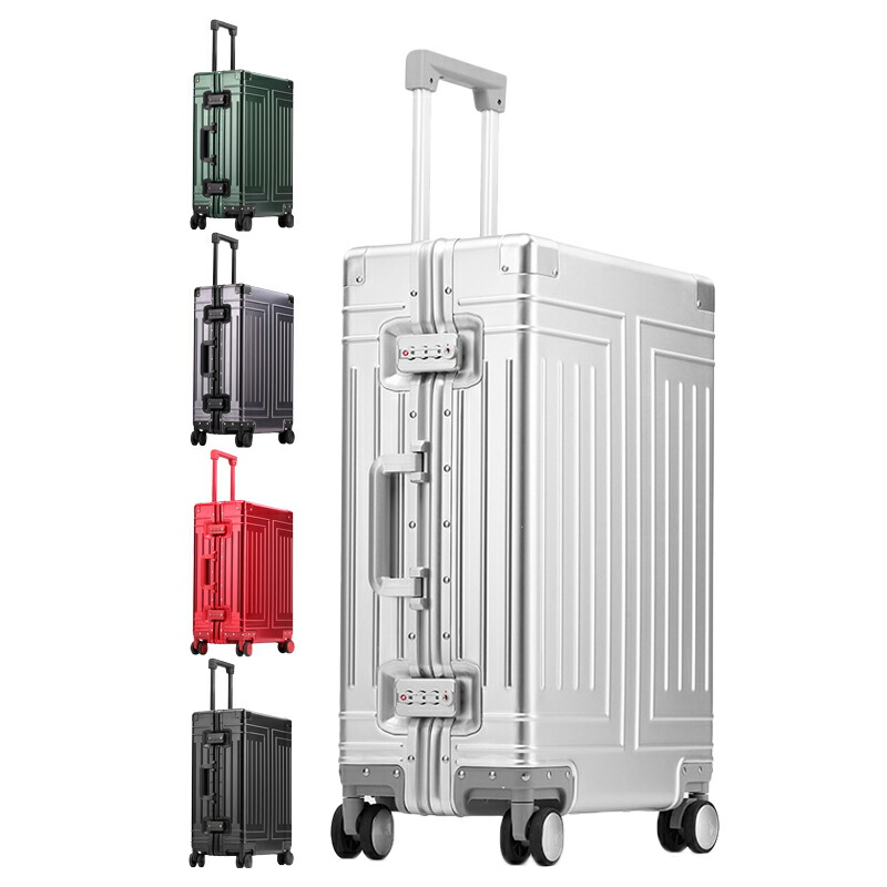 楽天市場】アルミスーツケース ビジネスキャリーケース アルミ合金