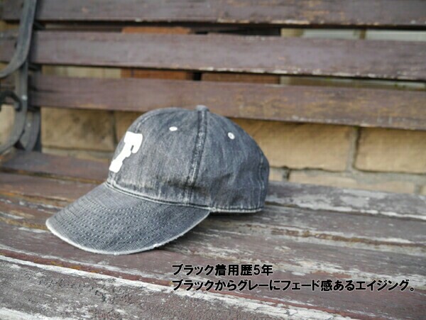 フルカウント FULL COUNT キャップ 6843 6PANEL DENIM BASEBALL CAP