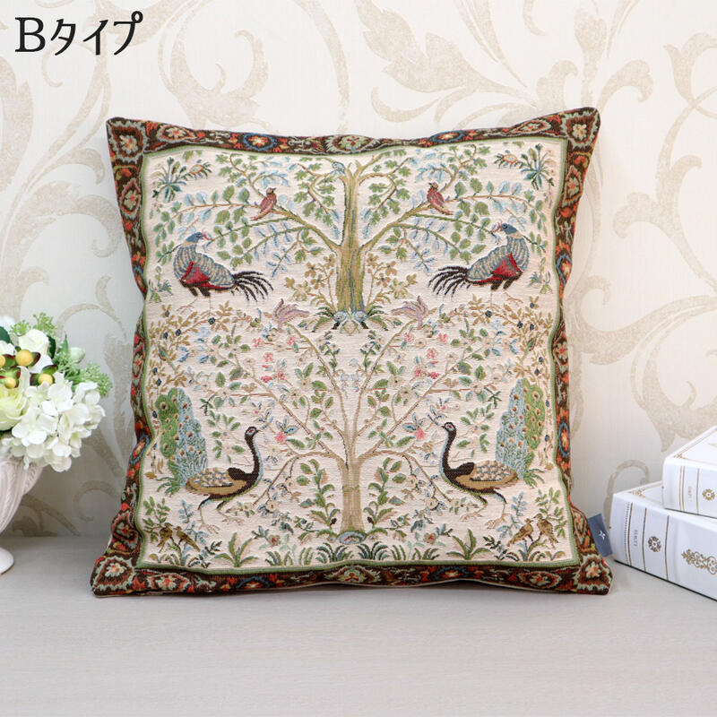 楽天市場】アールドリス クッションカバー 50×50 3タイプより選択