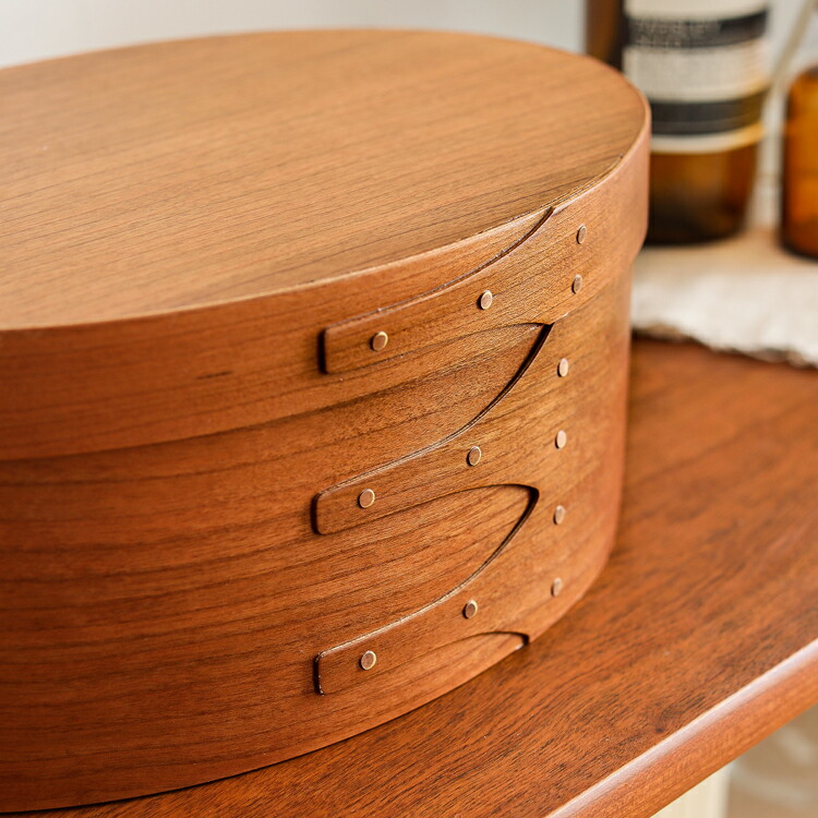 楽天市場】シェーカー ソーイングボックス 裁縫箱 オーバル 楕円 収納