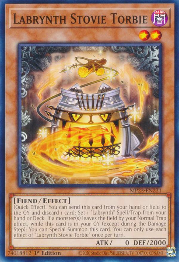 楽天市場】遊戯王 MP23-EN226 白銀の城のラビュリンス Lovely Labrynth