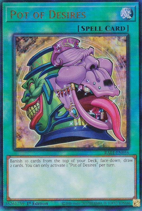 楽天市場】遊戯王 RA01-EN059 強欲で金満な壺 Pot of Extravagance