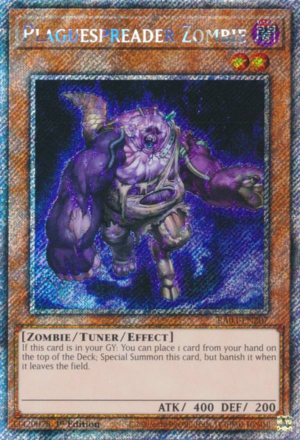 楽天市場】遊戯王 RA03-EN185 Zombie Master ゾンビ・マスター (英語版