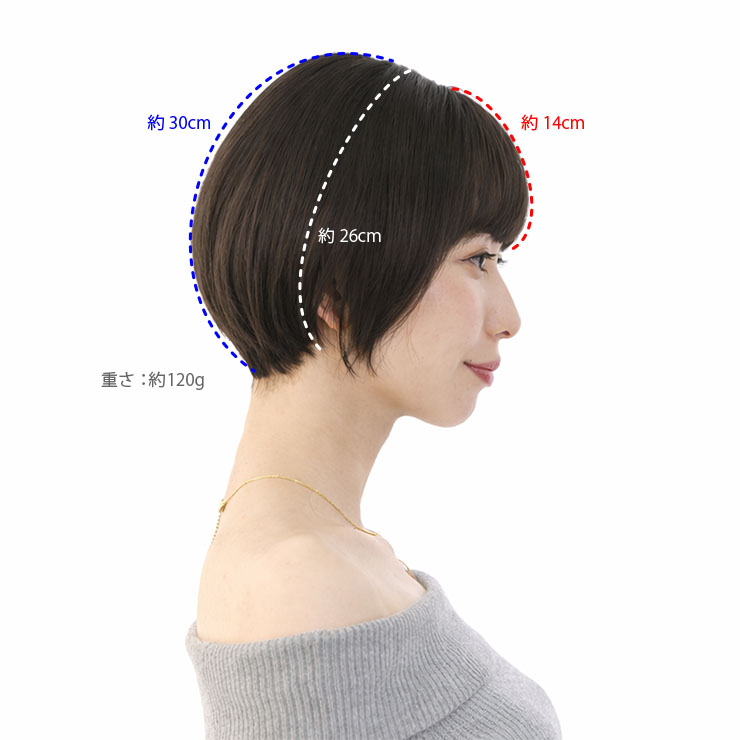 楽天市場】【スーパーSALE価格】フルウィッグ マッシュショートボブ