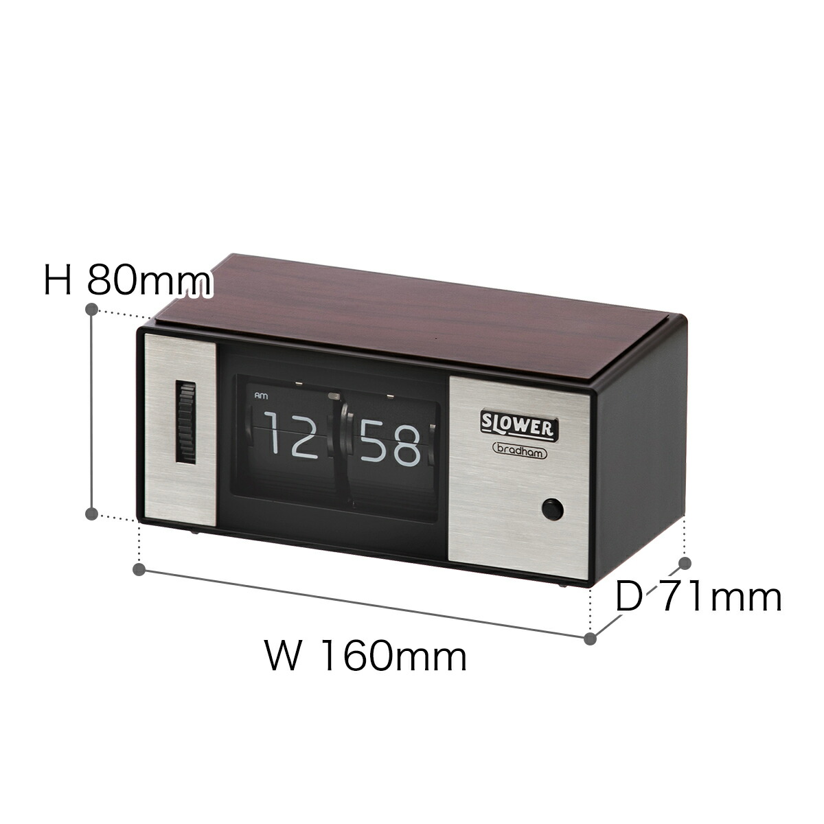 楽天市場】パタパタ 時計 置き時計 おしゃれ レトロ 昭和レトロ ウッド