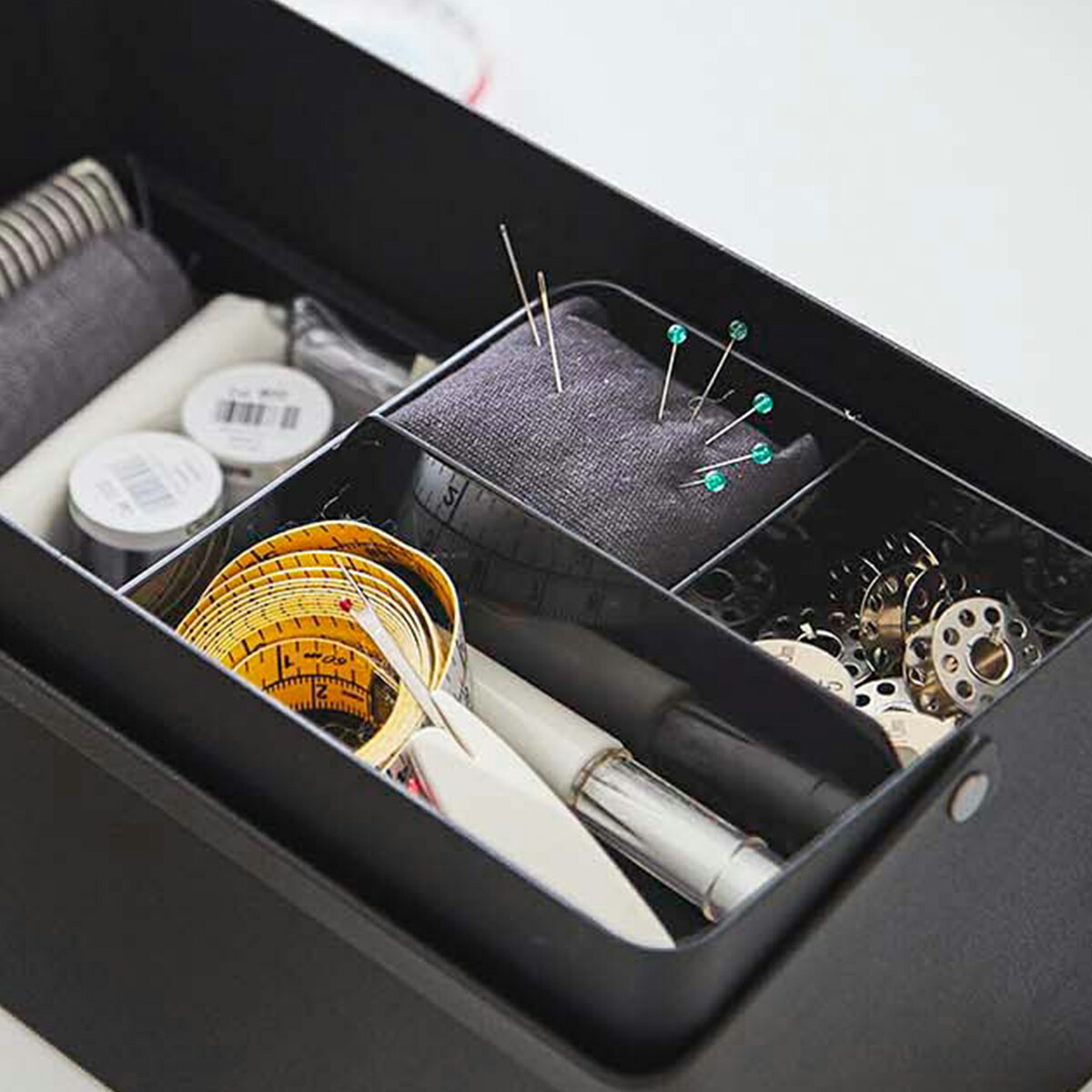 楽天市場】［ 裁縫箱 タワー ］山崎実業 tower おしゃれ シンプル 救急