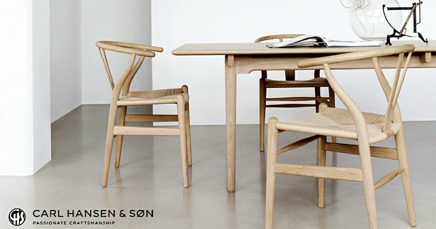 【張替済み】CARL HANSEN & SØN カールハンセン Yチェア❶ CARL HANSEN & SON（カールハンセン＆サン）CH24 Yチェア オーク