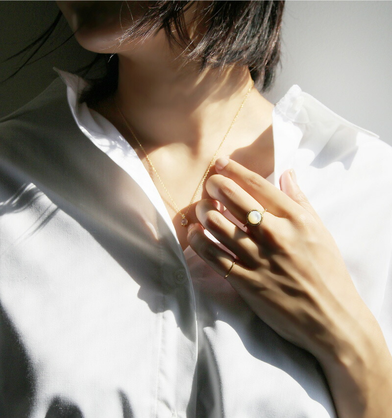 楽天市場】リング 指輪 レディース 天然石 マザーオブパール 天然白蝶