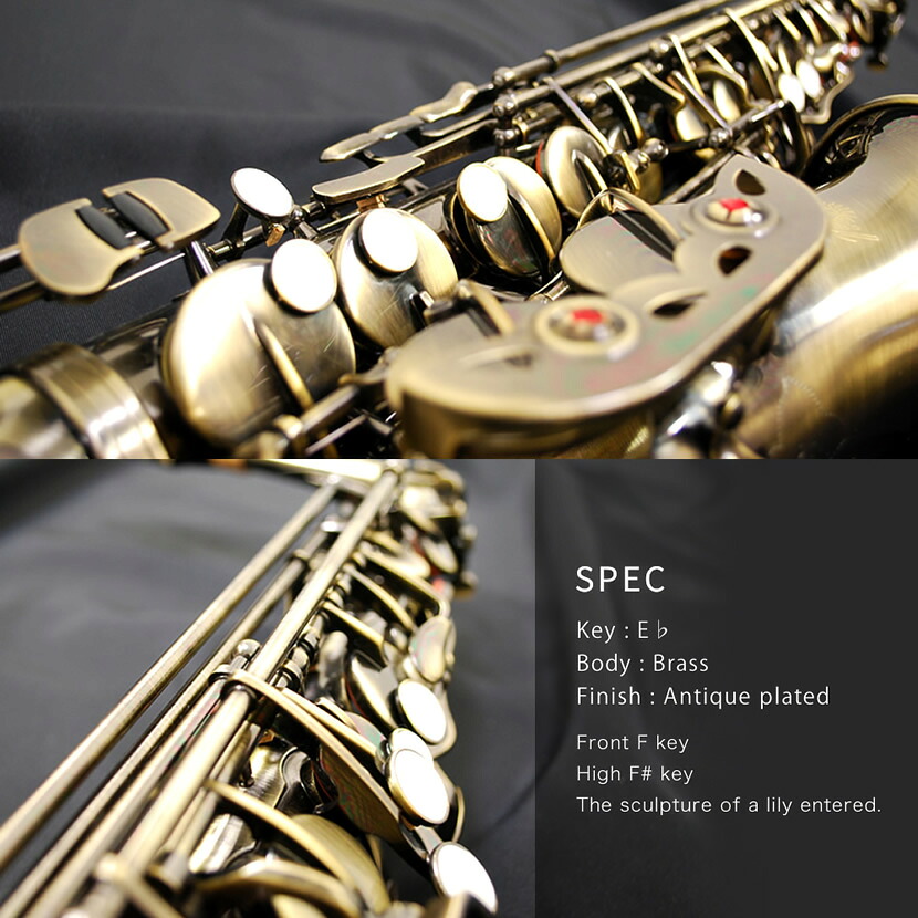 Soleil アルトサックス 初心者入門セット SAL-2AQ【ソレイユ SAL2